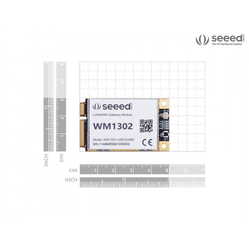 WM1302 LoRaWAN Gateway Module SPI US915 Based On SX1302 Seee