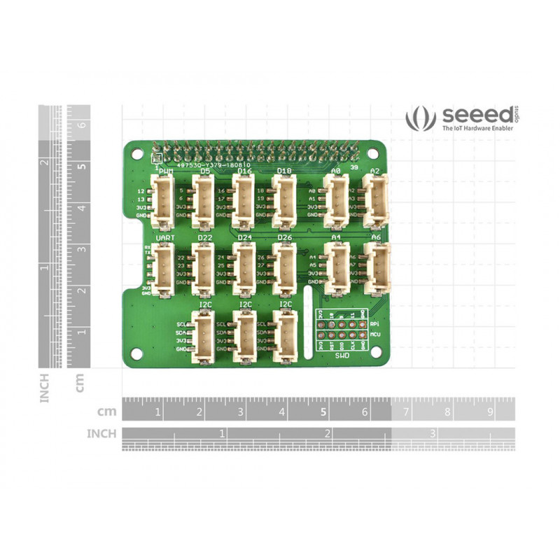 Grove Base Hat For Raspberry Pi - Seeed Studio