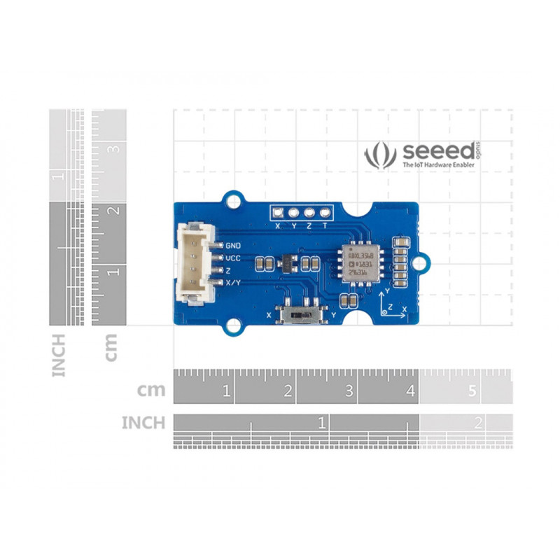 Grove - 3-Axis Analog Accelerometer ±20g (ADXL356B) - Seeed Studio