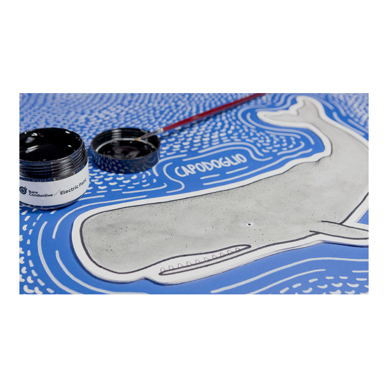 Electric Paint Bare Conductive Electric Paint, Noir, Bocal 50 ml