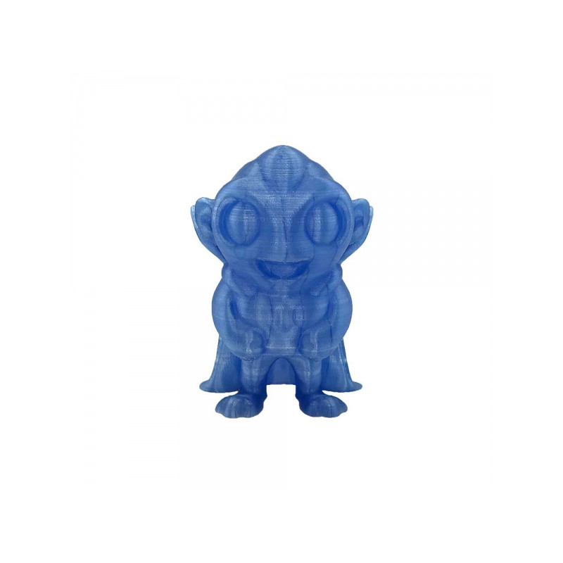 PLA Filament Sample Blue Transparent 1.75mm 50g 17m - FDM 3D Printi