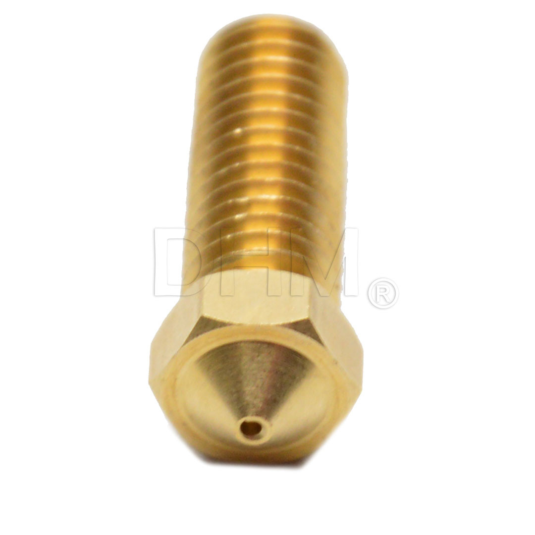 Volcano Extra Nozzle Mod D lungo ottone 0.6 mm per filamento 1.75 mm