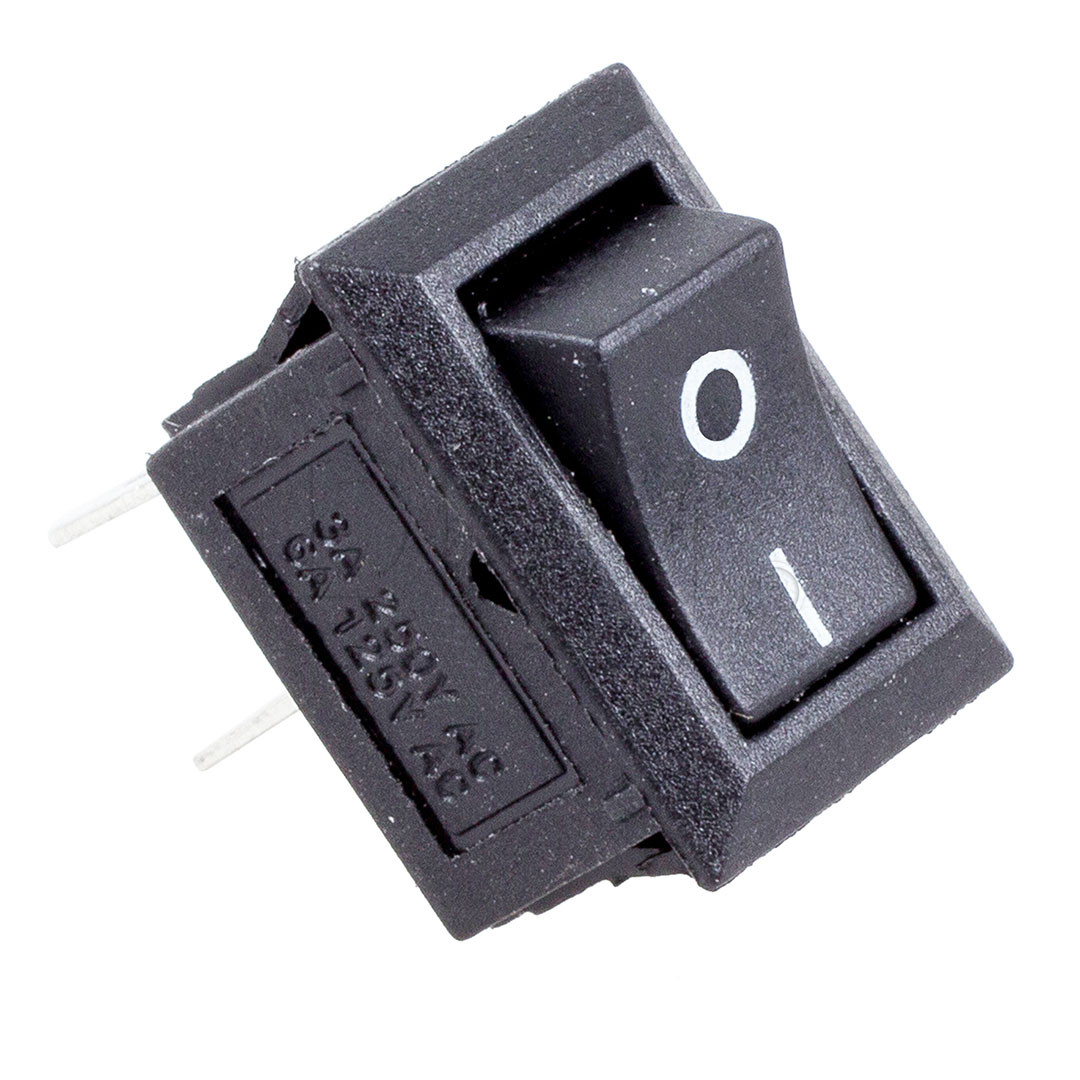 GAMA Electronics Mini interruptor basculante de encendido iluminado 12VDC