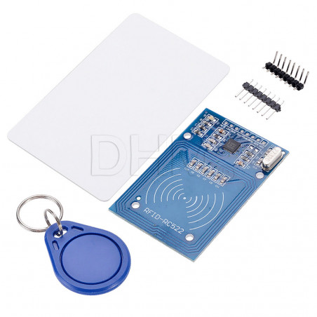 RFID NFC RC522 - Arduino card key 13.56Mhz badge tag - built-in ant...