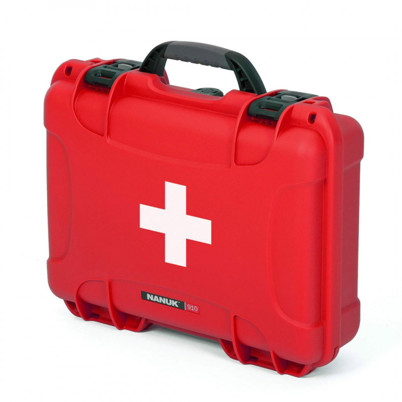 Nanuk Case 910 Premiers secours Valises d'équipement 19510322 Nanuk