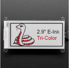 Adafruit Pantalla tricolor eInk / ePaper de 2,9" FeatherWing - Rojo Negro Blanco Adafruit 19040482 Adafruit