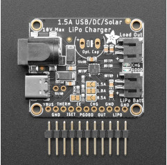 Adafruit Chargeur universel USB / DC / Solaire Lithium Ion/Polymère - bq24074 Adafruit 19040494 Adafruit