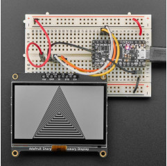 Adafruit SHARP Memory Display Breakout - 2,7" 400x240 Monochrom Adafruit 19040502 Adafruit