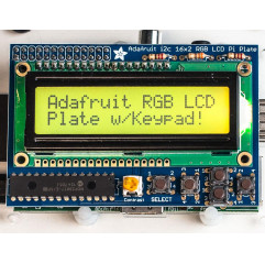 Adafruit Kit de teclado y pantalla LCD RGB 16x2 para Raspberry Pi - Negativo Adafruit 19040545 Adafruit