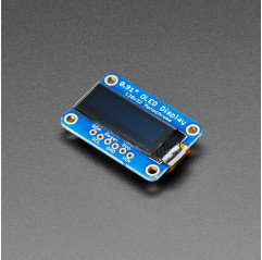 Écran OLED I2C monochrome 0,91" 128x32 - Compatible STEMMA QT / Qwiic Adafruit 19040595 Adafruit