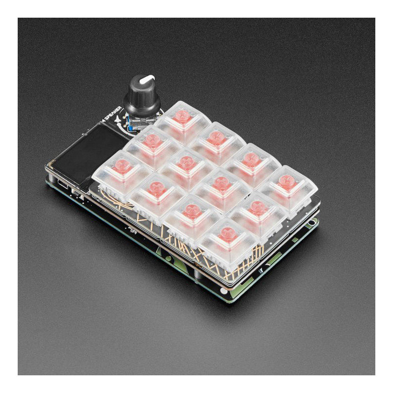 Adafruit Macropad Rp2040 Starter Kit 3x4 Keys Encoder Oled 6069