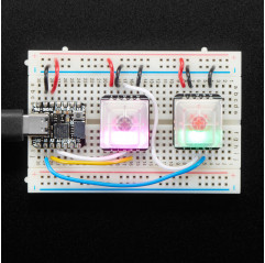 NeoKey Socket Breakout para interruptores de llave mecánica con NeoPixel - Para interruptores compatibles con MX Adafruit 190...