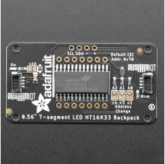 Adafruit 7-Segment LED-Matrix-Rucksack - STEMMA QT / qwiic Adafruit 19040724 Adafruit