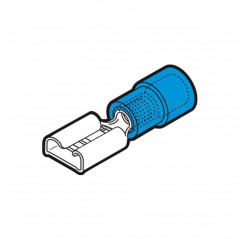 BF-F.405 - CONNECTEUR BLEU FEMELLE 4.8X0.5 Bornes et cosses de câble 19470101 Cembre