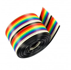 20 pin 22 AWG ribbon cable colorful colours - ribbon cable Single insulation cables 12120402 DHM