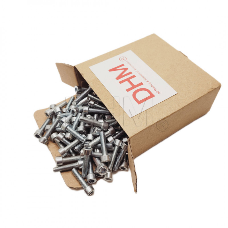 Stainless 5x60 socket head cap screw - Box of 100 pieces Cylindrical head screws 02082623 DHM