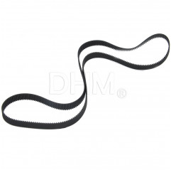 S2M neoprene belt closed H 6 mm 167 teeth 334 mm Belt S2M 05070757 DHM