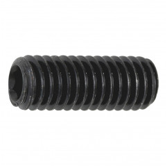 Tornillo hexagonal M16x40 punta plana - tornillo sin cabeza de acero Granos 02083093 DHM