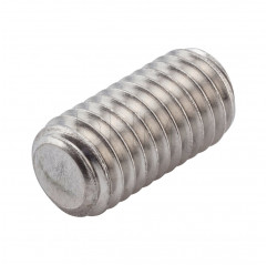 Tornillo hexagonal M4x12 punta plana - tornillo sin cabeza acero inoxidable A2 Granos 02083131 DHM