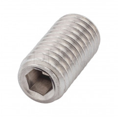 Grain with hexagon socket M6x8 flat tip - headless screw stainless steel A2 Grains 02083145 DHM