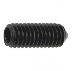 Grain with hexagon socket M4x16 tapered tip - steel headless screw Grains 02083204 DHM