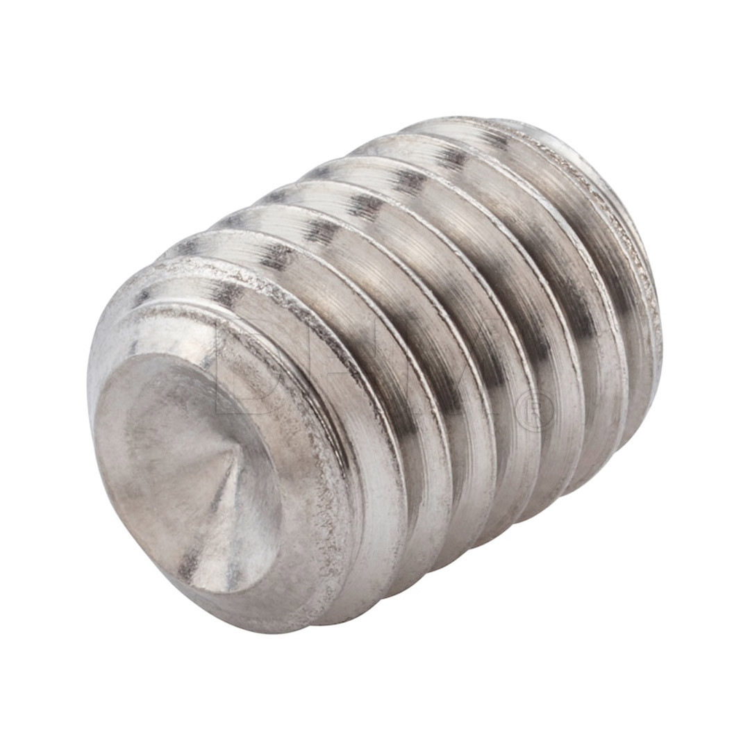 Grain with hexagon socket M5x12 cupped tip - headless screw stainle...