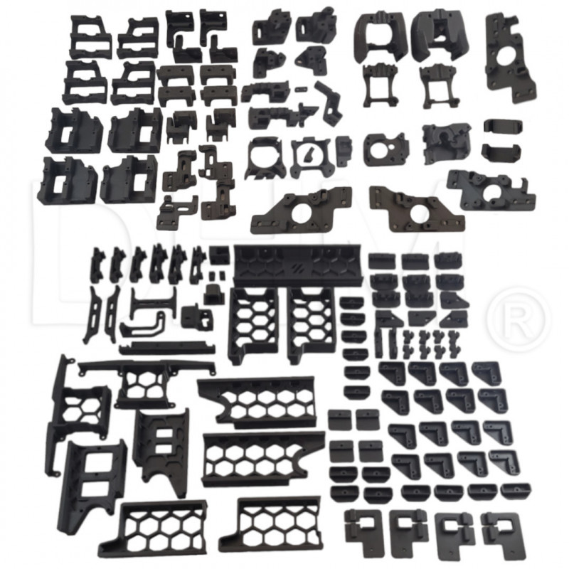 Voron 2.4 r2: ASA plastics and Nylon Carbon - complete kit of funct...