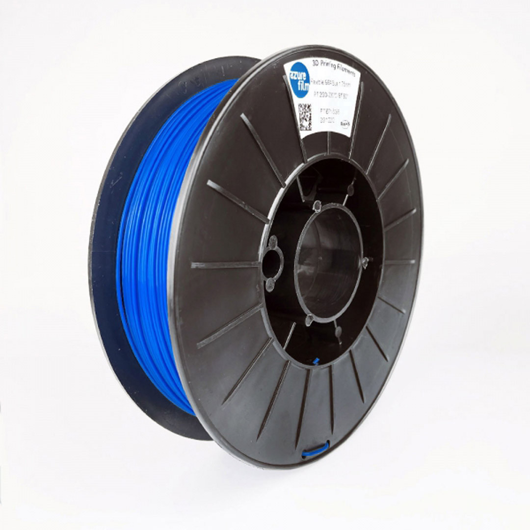 Campione Filamento PLA Blu 1.75mm 50g 17m - filamenti per stampa 3D