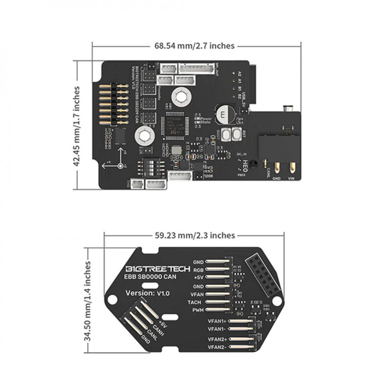 Bigtreetech Ebb Sb Can V For Voron Stealthburner