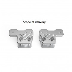 Soporte de aluminio con pernos de hombro para VzBot VZ330 VzBoT 19750002 F3D-Racing UG