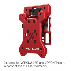 CNC Voron Tap Red - Chaoticlab Voron 2.4 19790014 Chaoticlab