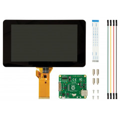 Raspberry Pi Écran tactile officiel de 7 pouces HAT et accessoires 19220001 Raspberry Pi