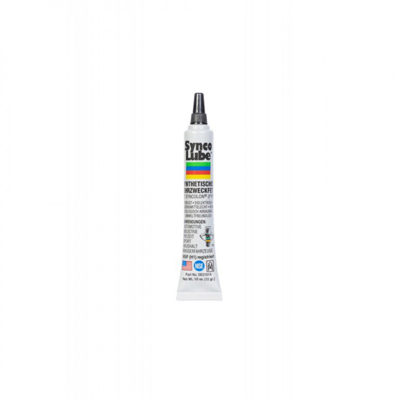 SYNCO LUBE 12g - Super Lube Grease - Multipurpose Synthetic Lubricant with PTFE Lubrication 19820001 Synco Lube