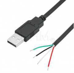 USB 2.0-Verlängerungskabel Stecker auf 4-polig - 1 Meter USB-Kabel 12130227 DHM