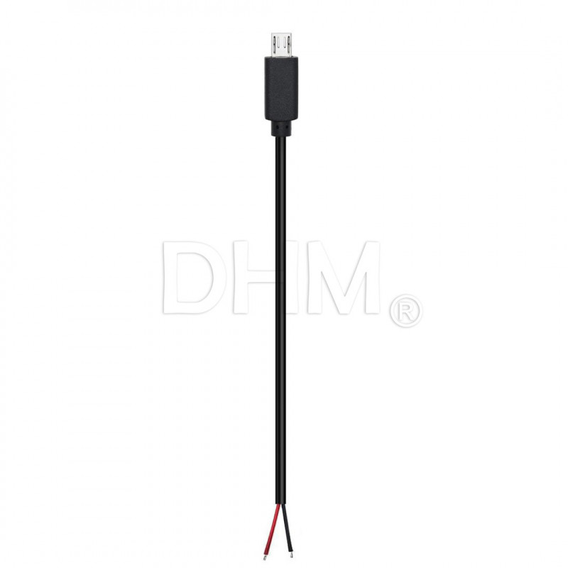 Câble d'extension micro USB mâle à 2 broches - 30 cm Câbles USB 12130228 DHM