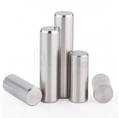 Perno in Acciaio Inox AISI 304 3x3 mm - Perno di Centraggio in Acciaio Inossidabile diametro 3mm Acciaio inox AISI 3041704010...