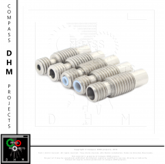 Embuot throat V6 extrudeuse imprimante 3D RepRap Mené avec du PTFE 100302 DHM