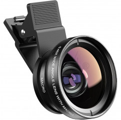 APEXEL Phone camera lens 2 in 1 - 12.5X macro lens - 0.45X wide angle lens Tools 02083693 DHM