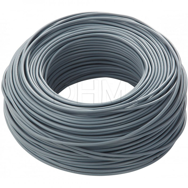 FS17 450/750V GREY cable 1x1.5 mm - per meter Single insulation cables 12130245 DHM