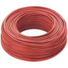 FS17 450/750V RED cable 1x2.5mm - per meter Single insulation cables 12130246 DHM