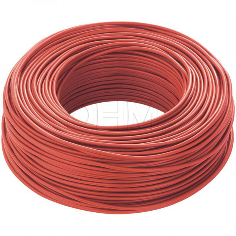 Cable FS17 450/750V ROJO 1x2,5 mm - por metro Cables de aislamiento Simple 12130246 DHM