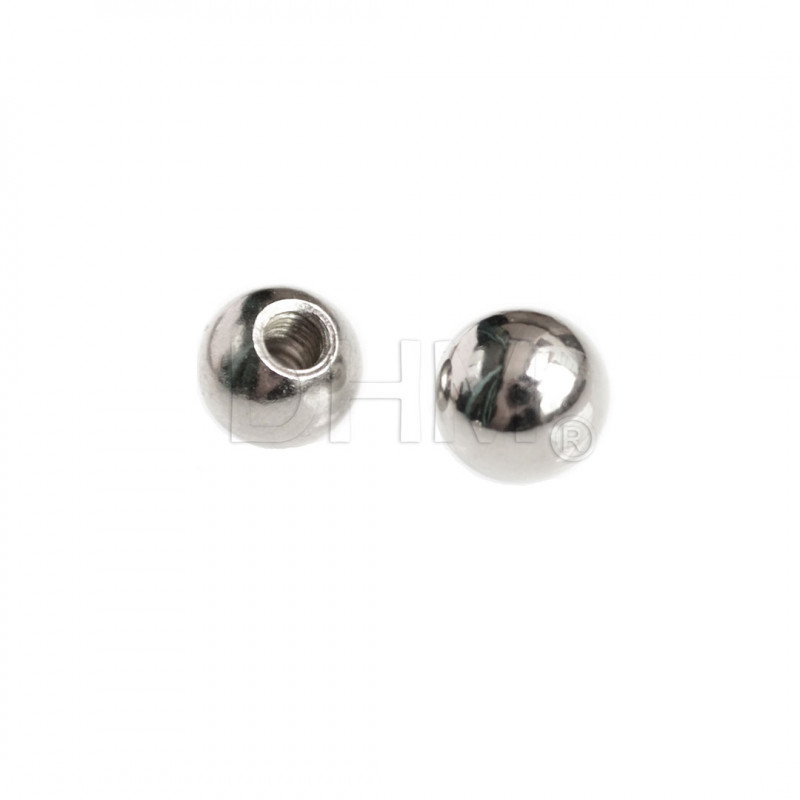 Sfera filettata acciaio M4 Steel Threaded Ball Rod Ends Snodi04140226 DHM