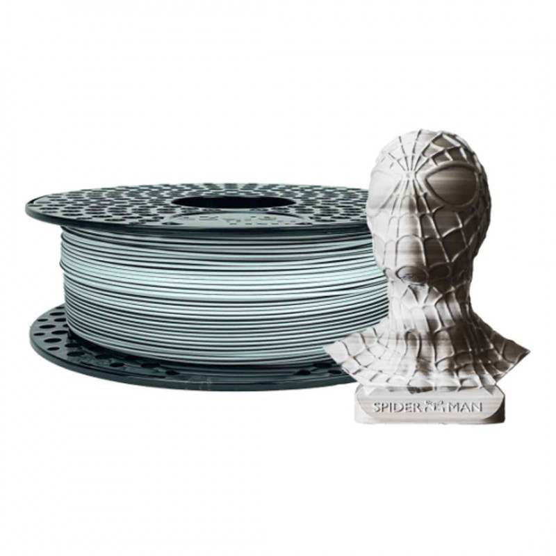 Filament PLA Dual 1.75mm 1kg Gris clair et Gris foncé - Filament d'impression 3D FDM AzureFilm PLA AzureFilm 19280295 AzureFilm