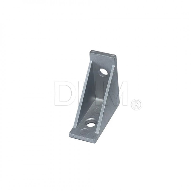 Open bracket with 90° side fins for profile 5 series 2020 Series 5 (slot 6) 14090166 DHM