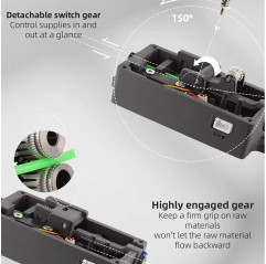 Voron LLL Filamentpuffer für 3D-Drucker - Automatische Zuführung und Brucherkennung für und V Filament Speicherung 19760016 M...