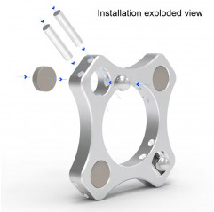 NF Accouplement WobbleX WS12 pour vis à billes SFU1204 Vis à billes 19760019 Mellow 3D