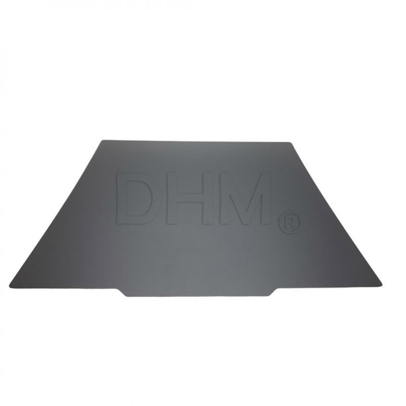 PEI surface plate with one textured side and one smooth side 125x125 mm - black in color Magnetic planes and PEI 18050513 DHM...