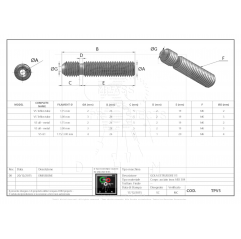 Heat Break V5 Conducido con PTFE 100301 DHM