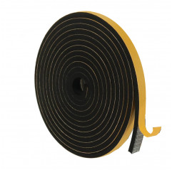 Junta de espuma adhesiva 10 mm x 10 m espesor 1 mm Otras cintas 11060233 DHM