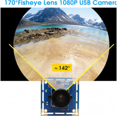 ELP Module caméra USB grand angle 170 degrés Outils 19900000 ELP